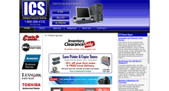Desktop Screenshot of icscomputers.ca
